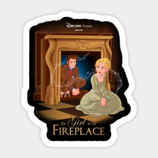 The Girl In The Fireplace Sticker